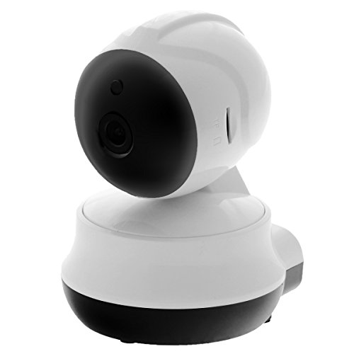 Cyrus SmartHome Stand-Alone WiFi Überwachungskamera (720p Innenkamera, Pan/Tilt, Bewegungserkennung, kostenlose Android/iOs App, WiFi 802.11 b/g/n, 2-Wege-Audio, Babymonitor Funktion)